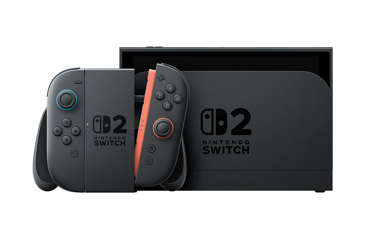 Nintendo Switch 2 i handhållet läge